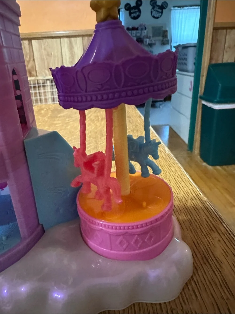 The Polly Pocket Rainbow Funland Theme Park Playset by Mattel